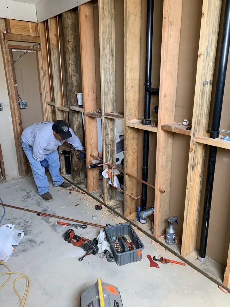 Commercial rough-in plumbing for Commercial Plumbing in Otsego